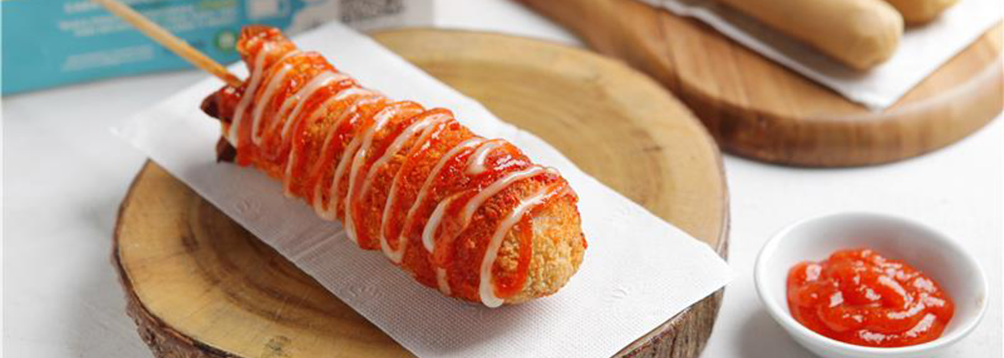 Harga Spesial Beef Sausage Corndog Rp10 Ribu image